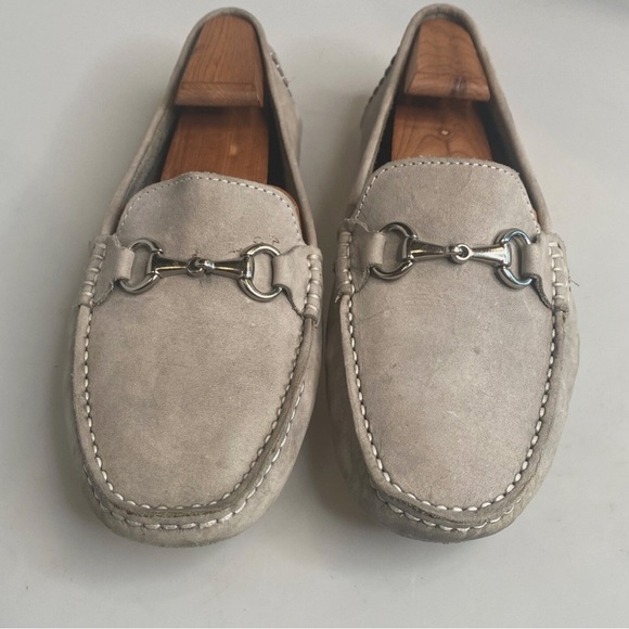 MERCANTI FIORENTINI Suede Driving Moccasin Loafers - Picture 7 of 10